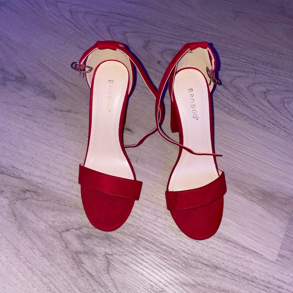 Red heels. Never worn in perfect condition!